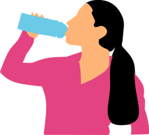 drinking, water, woman-2704297.jpg